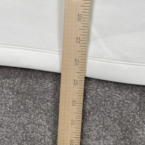 Nike Dri-FIT 24.7 Mens Training Zip Polo Shirt White Size L Soft Collared SS - Picture 4 of 8